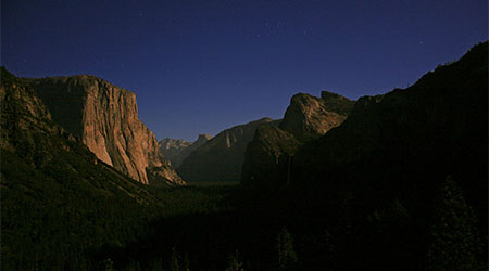 Yosemite Falls Moonbow