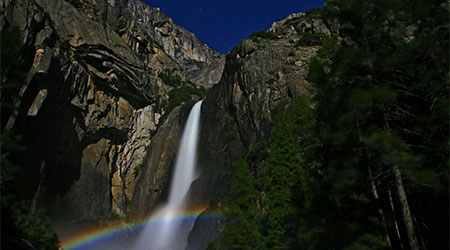 Yosemite Falls Moonbow