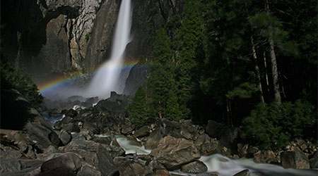 Yosemite Falls Moonbow