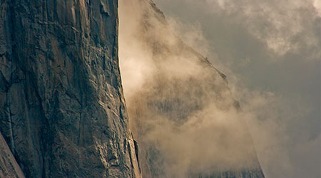 Clouds on El Capitan