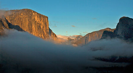 Clouds on El Capitan